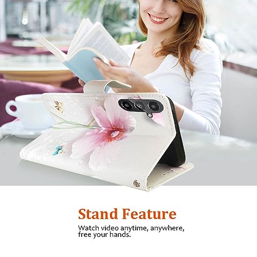 Floral Wallet Case for Galaxy A14 5G