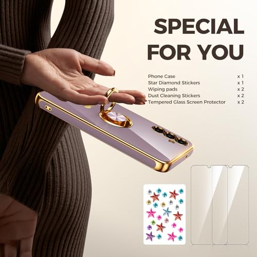 Galaxy A14 5G Case with 2 Screen Protectors