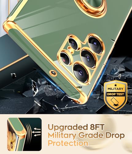 LeYi Galaxy S22 Ultra Case with Rotatable Kickstand