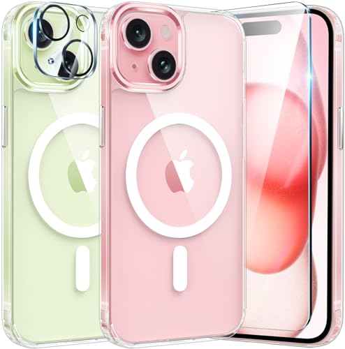 FNTCASE iPhone 15 Plus Military-Grade Clear Case