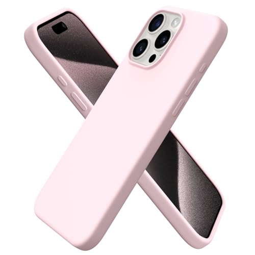 ORNARTO iPhone 15 Pro Max Slim Silicone Case