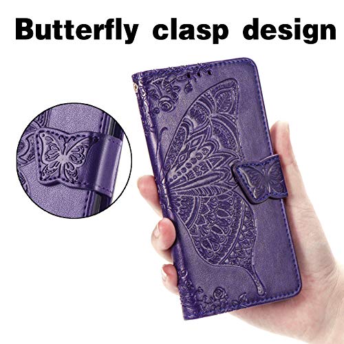 Samsung Galaxy A15 5G Butterfly Wallet Case