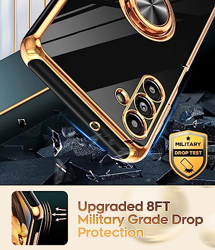 LeYi Galaxy A13-5G Case with Rotatable Ring Kickstand