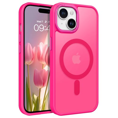 Translucent Matte Shockproof Case for iPhone 15 Plus