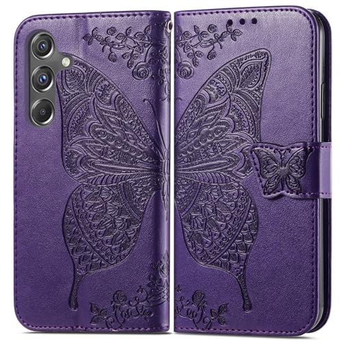 Samsung Galaxy A15 5G Butterfly Wallet Case