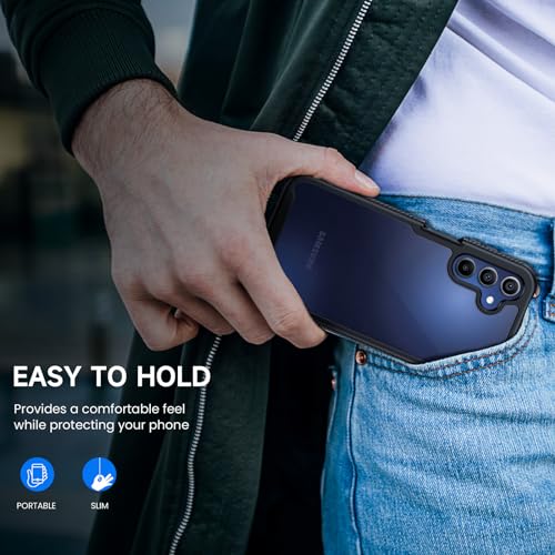 Seacosmo Slim Fit Shockproof Case for Samsung A15