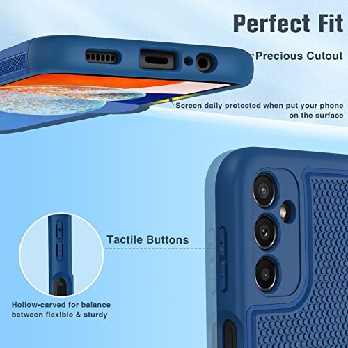 FNTCASE Dual Layer Shockproof Case for Galaxy A14
