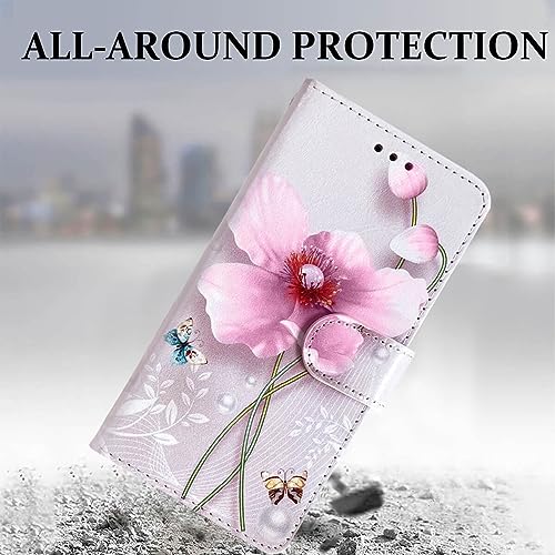 Floral Wallet Case for Galaxy A14 5G