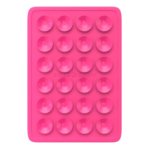 StickyGrippy Suction Phone Case Mount - Pink