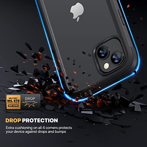 Diaclara Full Body Rugged Case for iPhone 13