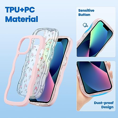 Floral iPhone 13 Case - Cute TPU Design