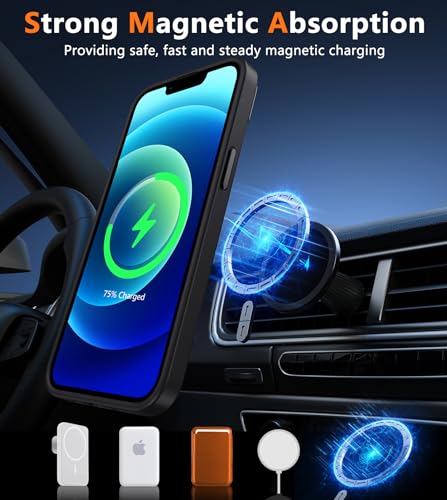 FNTCASE iPhone 12 Magnetic Matte Protective Case