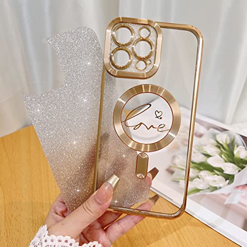 Magnetic Glitter iPhone 13 Pro Max Case