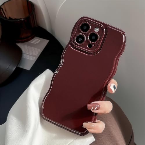 Wavy Frame Silicone Case for iPhone 13