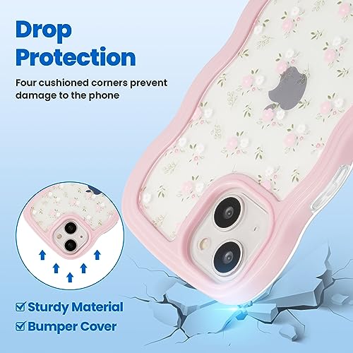 Floral iPhone 13 Case - Cute TPU Design