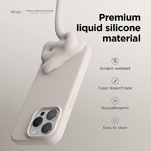 Elago iPhone 15 Pro Liquid Silicone Case