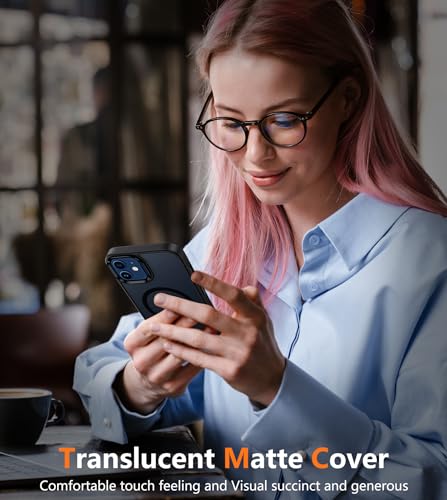 FNTCASE iPhone 12 Magnetic Matte Protective Case