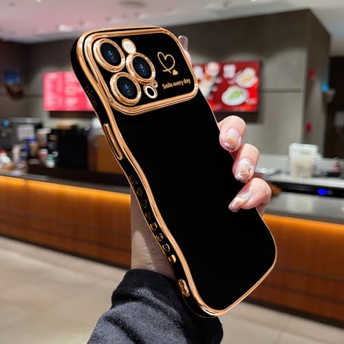 Cute Heart Wave Case for iPhone 15 Pro Max