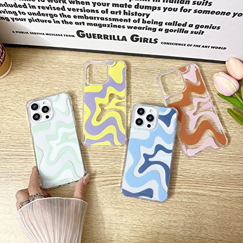Cute Wavy Art Phone Case for iPhone 14/13