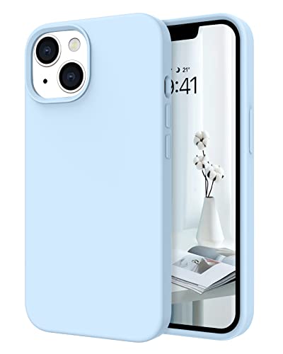 Baby Blue iPhone 13 Liquid Silicone Case