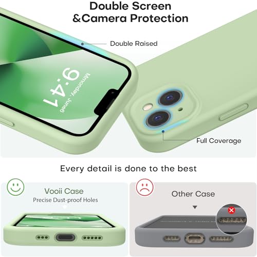 Vooii iPhone 13 Liquid Silicone Case – Matcha