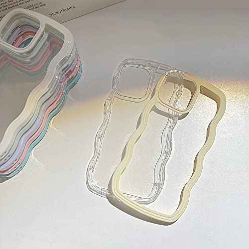Cute Curly Wave iPhone 13/14 Clear Case