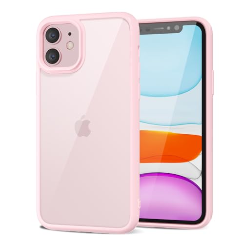 LoeoeL iPhone 11 Clear Hybrid Case - Light Pink