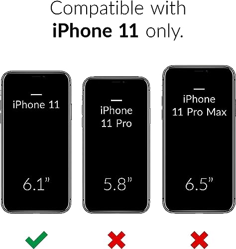 LoeoeL iPhone 11 Clear Hybrid Case - Light Pink