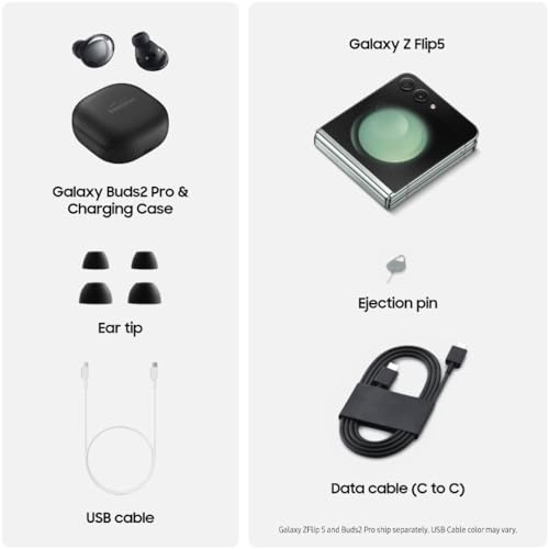 SAMSUNG Z Flip 5 Lavender + Buds 2 Pro Bundle