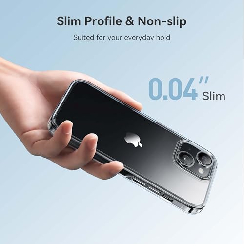 Crystal Clear iPhone 14/13 Case with Drop Protection