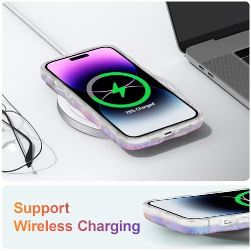 Colorful Retro Flower TPU Case for iPhone 13 Pro