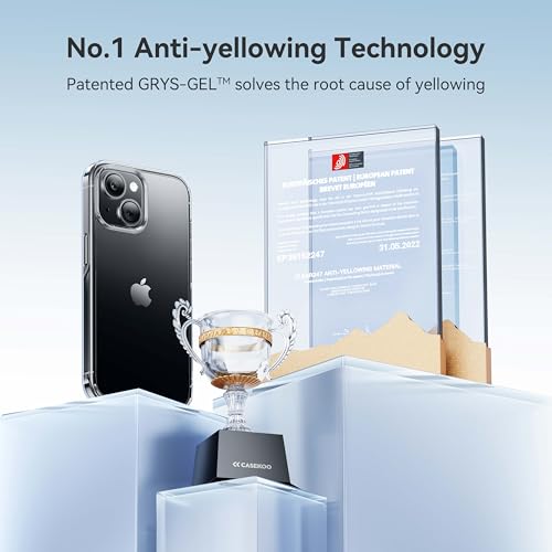 Crystal Clear iPhone 14/13 Case with Drop Protection