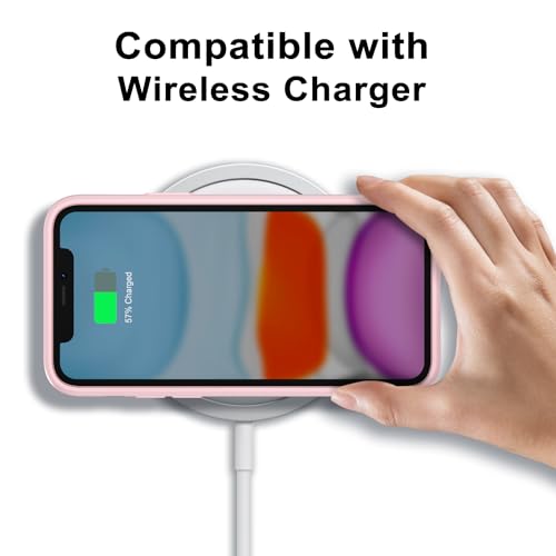 LoeoeL iPhone 11 Clear Hybrid Case - Light Pink