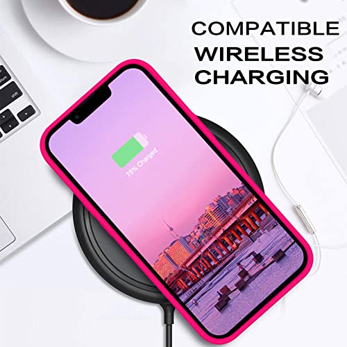 BENTOBEN iPhone 14 Hot Pink Shockproof Case