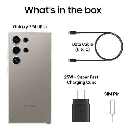 SAMSUNG Galaxy S24 Ultra 512GB AI Smartphone