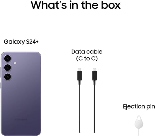 SAMSUNG Galaxy S24+ 5G, 256GB, 12GB RAM, AI Camera