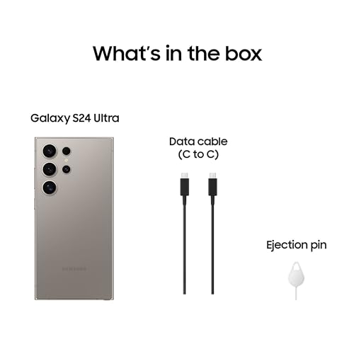 SAMSUNG Galaxy S24 Ultra 256GB Unlocked Smartphone