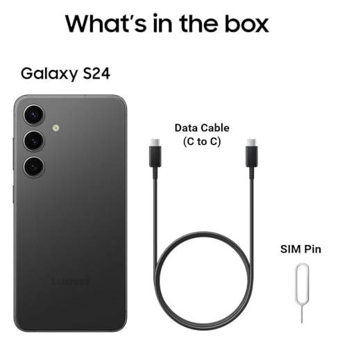 SAMSUNG Galaxy S24 128GB Unlocked Smartphone - Marble Gray