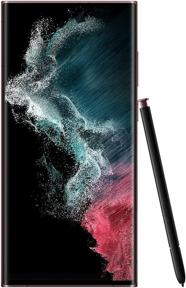 Samsung Galaxy S22 Ultra 128GB Smartphone - Burgundy