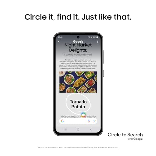 SAMSUNG Galaxy S23 FE AI Phone + $50 Gift Card