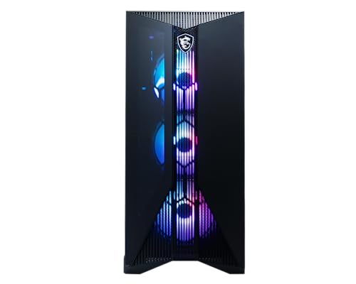 MSI AEGIS R 13NUE-452US Desktop, Intel Core i7-13700F, 32GB DDR5, 1TB M.2 NVMe SSD, 2TB HDD, RTX 4070, Win11Home (Renewed)