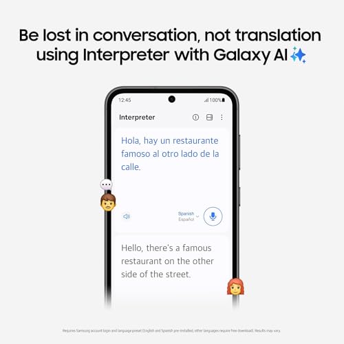 SAMSUNG Galaxy S23 FE AI Phone + $50 Gift Card