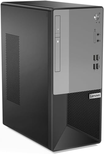 Lenovo Business Tower Desktop, (Intel i3-10100, Upto 4.30 GHz), Intel UHD 630, 4K Monitor Support, DisplayPort, HDMI, VGA, DVD-RW, Wi-Fi, Bluetooth, Windows 11 Pro(16GB RAM, 256GB SSD + 1TB HDD)