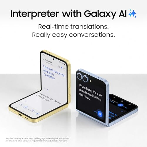 SAMSUNG Galaxy Z Flip 6 Foldable Smartphone - 256GB