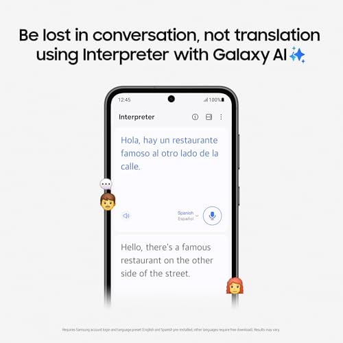 SAMSUNG Galaxy S23 FE AI Phone + $100 Gift Card