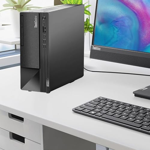 Lenovo ThinkCentre 50t Tower Desktop, 12th Gen Intel 4-Core Processor (Beats Core i7-9700), 16GB RAM, 512GB SSD + 1TB HDD, HDMI Support 2-Monitor 4K, DVD-RW, Wired K&M, Wi-Fi 5, Windows 11 Pro, Black