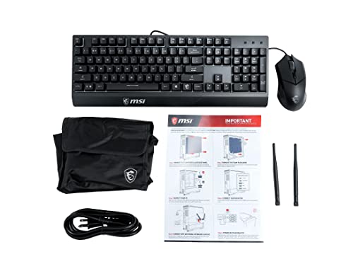 MSI Aegis R Gaming Desktop: Intel Core i7-14700F, Geforce RTX 4070 Ti Super, 32GB DDR5, 2TB m.2 NVMe SSD, Liquid Cooling, WiFi, Keyboard & Mouse, DIY Friendly, Windows 11 Home: 14NUF7-681US