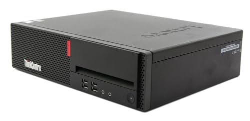 Lenovo ThinkCentre M910s SFF Desktop Computer with 23" FHD Monitor, Intel Core i5-6500 up to 3.6GHz, 16GB RAM, 512GB SSD, Wired Keyboard and Mouse, Speakers, Wi-Fi, Windows 10 Pro(Renewed)
