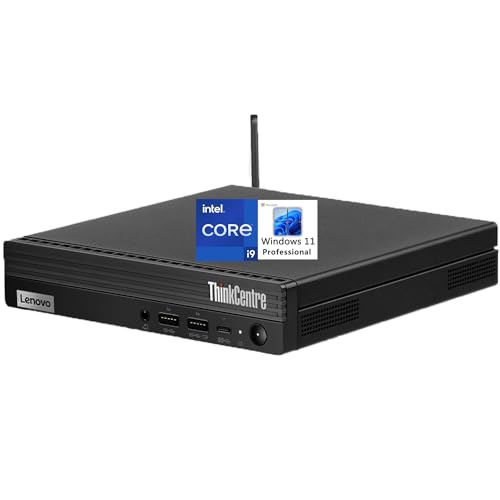 Lenovo ThinkCentre M750q Tiny PC 1L Business Desktop Computer, 12th Gen Intel 16-Core i9-12900 up to 5.1GHz, 32GB DDR4 RAM, 1TB PCIe SSD, WiFi, Bluetooth, Windows 11 Pro, Black