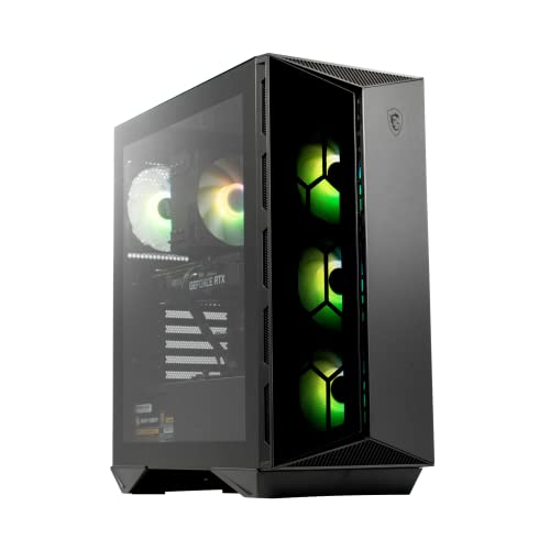 MSI Aegis R Gaming Desktop: Intel Core i7-14700F, Geforce RTX 4070 Super, 16GB DDR5, 1TB m.2 NVMe SSD, 80+ Gold PSU, WiFi, Keyboard & Mouse, DIY Friendly, Windows 11 Home: 14NUE7-680US